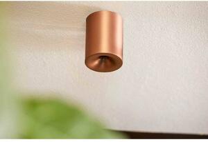 LOOM DESIGN lampa sufitowa LED Nyx, brązowa, IP54 możliwość ściemniania, brązowy / mosiężny, łazienka, aluminium, nowoczesny