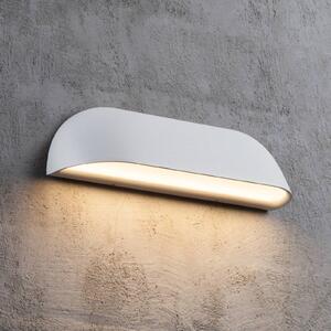 Nordlux Kinkiet zewnętrzny LED Front 26, biały / opal, metal, nowoczesny
