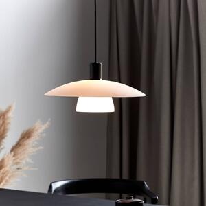 Nordlux Lampa wisząca szklana Verona, możliwość ściemniania, biały / opal, salon / jadalnia, szkło, nowoczesny