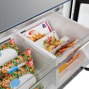 Lodówka HAIER HDR5818DNSS No Frost 185cm Inox