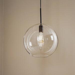 Lampa wisząca szklana Sphere XL Nowodvorski Lighting, możliwość ściemniania, czarny, salon / jadalnia, metal, nowoczesny