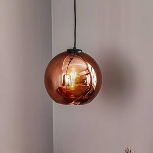 Lampa wisząca szklana Polaris Nowodvorski Lighting, możliwość ściemniania, miedziany, salon / jadalnia, metal, nowoczesny