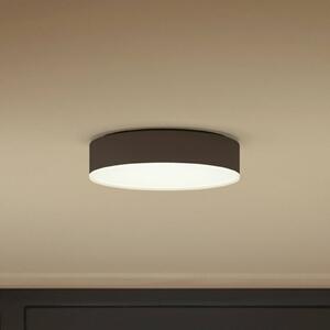 Philips Hue Inteligentna lampa sufitowa Hue, możliwość ściemniania, czarny, salon / jadalnia, metal, nowoczesny