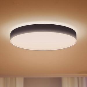 Philips Hue Inteligentna lampa sufitowa Hue, możliwość ściemniania, czarny, salon / jadalnia, metal, nowoczesny