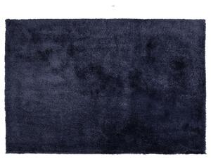 Dywan shaggy puszysty długie włosie do salonu 160x230 cm niebieski Evren Beliani
