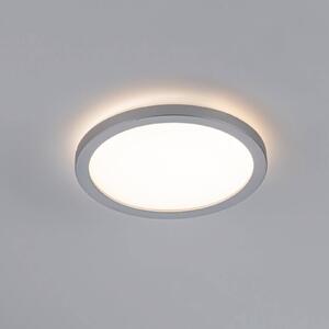 Paulmann Panel LED Atria Shine, aluminiowy / szary / cynkowy, salon / jadalnia, tworzywo sztuczne, nowoczesny