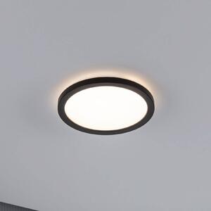 Paulmann Lampa sufitowa LED Atria Shine, czarny, salon / jadalnia, tworzywo sztuczne, nowoczesny