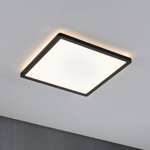 Paulmann Panel LED Atria Shine, czarny, salon / jadalnia, tworzywo sztuczne, nowoczesny
