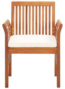 Krzesła ogrodowe akacjowe Kioto 3X - 3szt