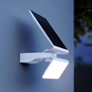 STEINEL Lampa solarna LED XSolar L-S One, biała, czujnik ONE, możliwość ściemniania, biały / opal, tworzywo sztuczne, nowoczesny