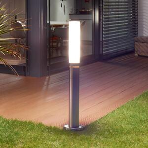 STEINEL Słupek oświetleniowy z czujnikiem GL 60 S, 104 cm, IP44, GU10-LED S, aluminiowy / szary / cynkowy, stal szlachetna, nowoczesny