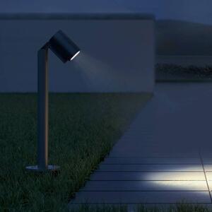STEINEL Słupek oświetleniowy LED Spot Way SC, czarny, aluminium, nowoczesny