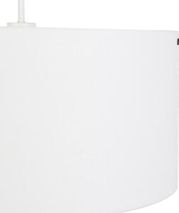 Lampa wisząca biała klosz biały 50cm - Combi Oswietlenie wewnetrzne