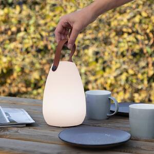 Smartwares Lampa stołowa LED OOO-50002 do użytku na zewnątrz, z akumulatorem, biały / opal, tworzywo sztuczne