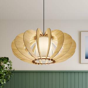 Lampa wisząca Modern A L SIGMA, możliwość ściemniania, jasne drewno, salon / jadalnia, drewno, nowoczesny