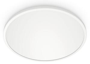WiZ Inteligentna lampa sufitowa SuperSlim, możliwość ściemniania, biały / opal, salon / jadalnia, tworzywo sztuczne, nowoczesny