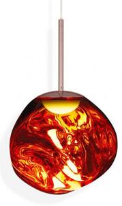 Tom Dixon Lampa wisząca designerska Melt Mini, możliwość ściemniania, miedziany, salon / jadalnia, tworzywo sztuczne, design