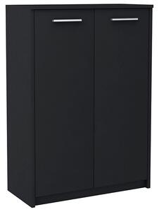 Czarna komoda do salonu G3-H61