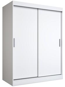 Biała szafa przesuwna 150 cm W4-E47