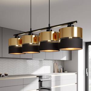 Lampa wisząca Hilton TK Lighting, możliwość ściemniania, czarny, salon / jadalnia, metal, nowoczesny