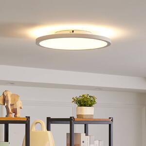 Lampa sufitowa LED Brenda Arcchio, możliwość ściemniania, biały / opal, salon / jadalnia, nowoczesny