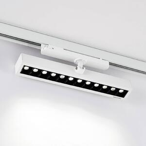 Reflektor szynowy LED Arcchio Millay biały 4000K, biały / opal, biuro, aluminium, nowoczesny