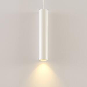Lampa wisząca Ejona Arcchio, możliwość ściemniania, biały / opal, przedpokój, aluminium, nowoczesny