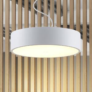 Lampa wisząca Noabelle Arcchio, możliwość ściemniania, biały / opal, kuchnia, metal, nowoczesny
