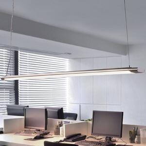 Lampa wisząca LED Arcchio Vinca, 120 cm, 3450 lm, 4000 K Vinca, aluminiowy / szary / cynkowy, biuro, tworzywo sztuczne, nowoczesny