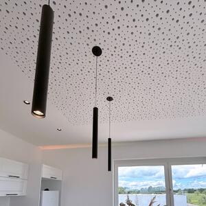 Deko-Light Lampa wisząca Slim, możliwość ściemniania, czarny, salon / jadalnia, aluminium, nowoczesny