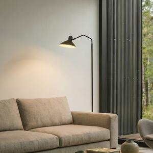 Lampa stojąca Adrik Lindby, czarny, salon / jadalnia, metal, nowoczesny