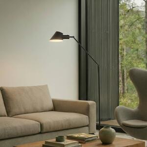 Lampa stojąca Corali Lindby, czarny, salon / jadalnia, metal, nowoczesny
