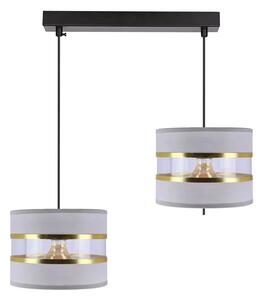 Szara podwójna lampa wisząca - 10X D254 Z9-G51