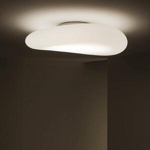 Stilnovo Lampa sufitowa designerska Mr. Magoo, możliwość ściemniania, biały / opal, salon / jadalnia, tworzywo sztuczne, nowoczesny