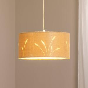 Lampa wisząca Boho Auris Maco Design, możliwość ściemniania, salon / jadalnia, tkanina / materiał / jedwab