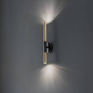 Kinkiet Sopel Lux SIGMA, możliwość ściemniania, mosiężny / złoty, salon / jadalnia, metal, nowoczesny