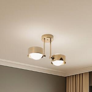 Lampa sufitowa Mado Argon, możliwość ściemniania, mosiężny / złoty, łazienka, metal, nowoczesny
