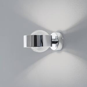 Lampa sufitowa Mado Argon, możliwość ściemniania, chromowy / srebrny, łazienka, metal, nowoczesny