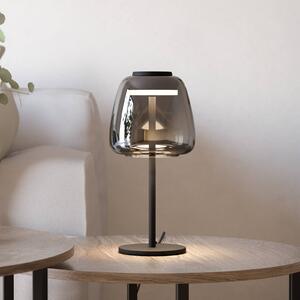 EGLO connect lampa stołowa LED Alfero-Z, RGB, CCT, czarna Connect możliwość ściemniania, czarny, salon / jadalnia, metal, nowoczesny