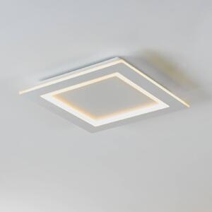 EGLO connect Inteligentna lampa sufitowa Connect Padrogiano-Z, możliwość ściemniania, biały / opal, salon / jadalnia, metal, nowoczesny