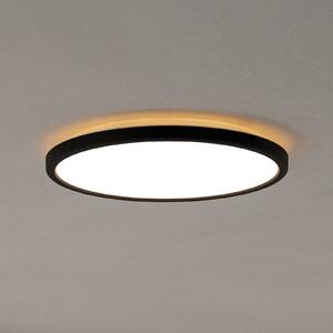 EGLO connect Inteligentna lampa sufitowa Connect Rovito-Z, możliwość ściemniania, czarny, salon / jadalnia, tworzywo sztuczne