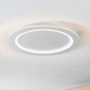 EGLO connect Inteligentna lampa sufitowa Connect Padrogiano-Z, możliwość ściemniania, biały / opal, salon / jadalnia, metal, nowoczesny