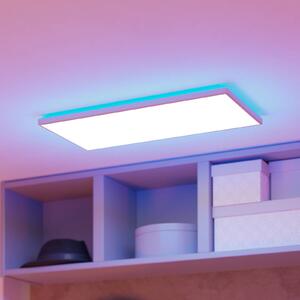EGLO connect Inteligentna lampa sufitowa Connect Rovito-Z, możliwość ściemniania, biały / opal, salon / jadalnia, tworzywo sztuczne