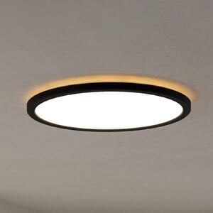 EGLO connect Inteligentna lampa sufitowa Connect Rovito-Z, możliwość ściemniania, czarny, salon / jadalnia, tworzywo sztuczne