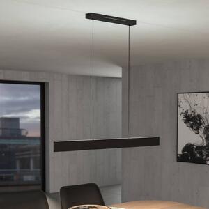 EGLO Inteligentna lampa wisząca Connect Andreas-Z, możliwość ściemniania, czarny, salon / jadalnia, metal, nowoczesny