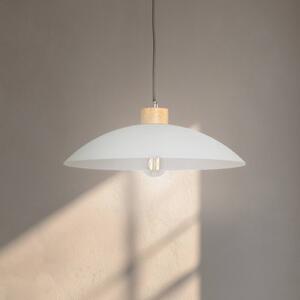 Lampa wisząca szklana OHANA ONLI, możliwość ściemniania, biały / opal, salon / jadalnia, szkło, skandynawski