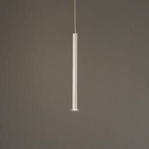 Lampa wisząca Rulo Argon, kremowy / amber, salon / jadalnia, metal