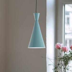 Lampa wisząca Tom Opviq, możliwość ściemniania, niebieski, salon / jadalnia, metal, młodzieżowy