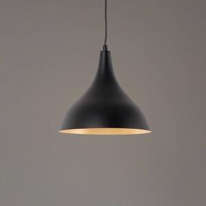 Lampa wisząca Berceste Opviq, możliwość ściemniania, czarny, salon / jadalnia, metal