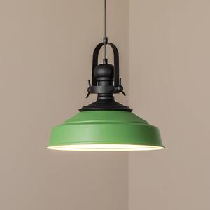 Lampa wisząca Opviq, możliwość ściemniania, zielony, kuchnia, metal, industrialny